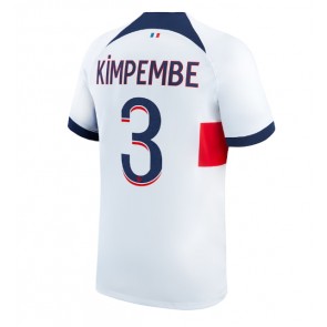 Paris Saint-Germain Presnel Kimpembe #3 Replica Away Stadium Shirt 2023-24 Short Sleeve